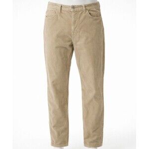 Carhartt WIP Corduroy Pants Men 40x30 Tan Newel Wide Wale Relaxed Fit Button Fly